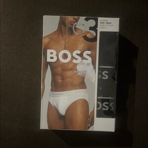 Boss classic mini/Briefs pure cotton fabric 3 pack